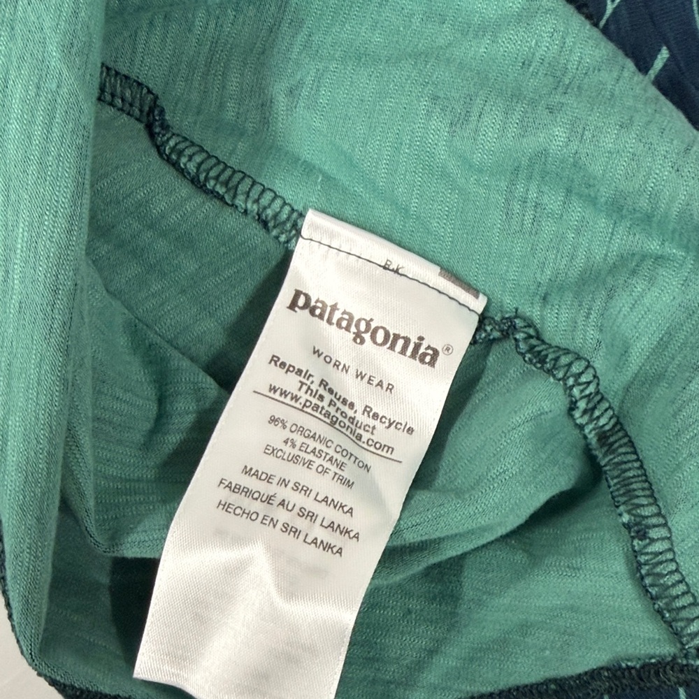 Patagonia Amber Dawn Dress in teal S - Picture 8 of 8